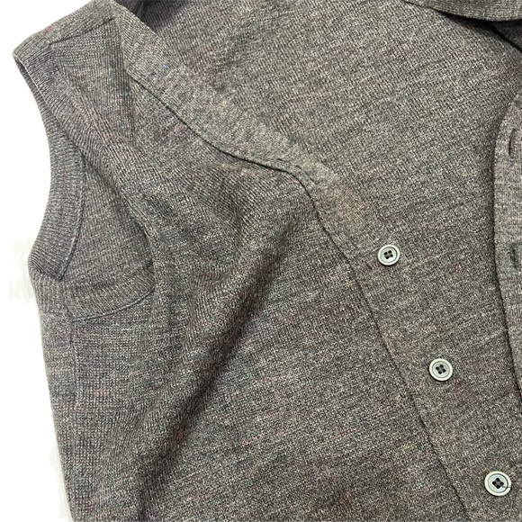 NEUTRAL GREY VEST BALLETCORE - Picture 2 of 4